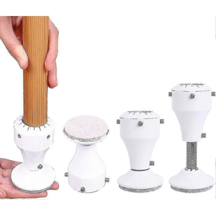 Rehausseurs de meubles hauteur réglable de 7 à 10 cm compatibles avec les pieds de chaises tables bureaux et canapés de 2 8 à