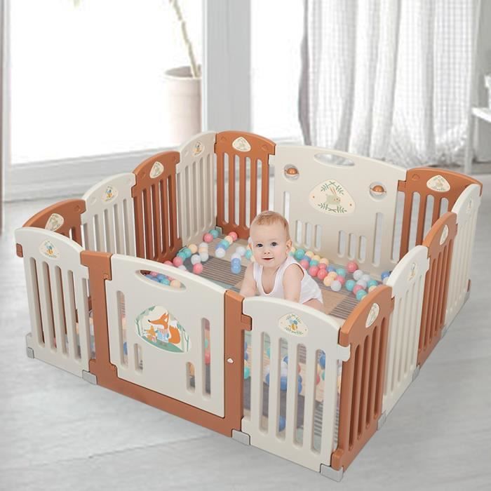 Parc Bebe Pliant En Plastique 12 2 Panneaux D Activite Securite Bebe Enfant Pliable Marron Et Blanc Cdiscount Puericulture Eveil Bebe Parc Bebe Pliant En Plastique 12 2 Panneaux D Activite Securite Bebe Enfant Pliable Marron Et Blanc Cdiscount Puericulture Eveil Bebe