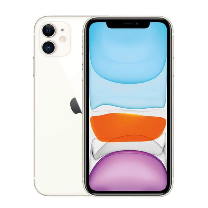 APPLE iPhone 11 128 Go Blanc - Reconditionné - Etat correct