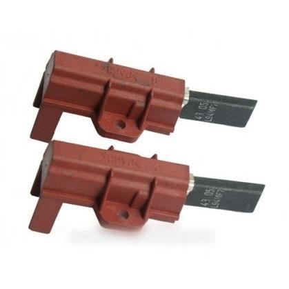 Charbons moteur x2 pour lave linge ARISTON BVMPIECES