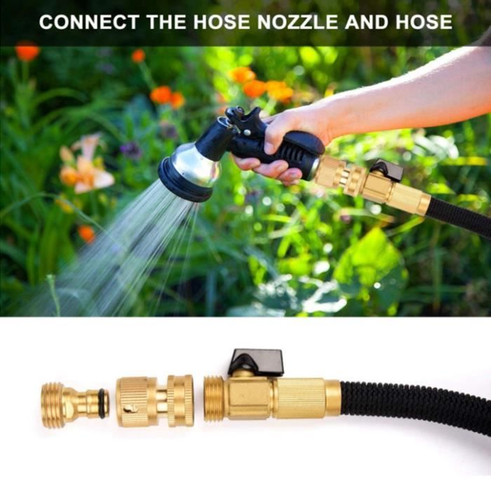 Connecteur Rapide Cannelé Tuyau 1/4" BSPT - Raccords Air Acier Inoxydable 6/8/10mm (Lot De 2)