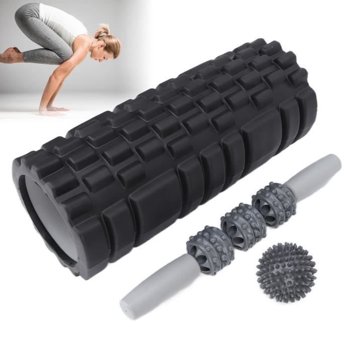 Rouleau de Massage EVA Roller pour Pilates Yoga Fitness Gym - SWAREY - 5,9 pouces - Violet - Adulte - Sport