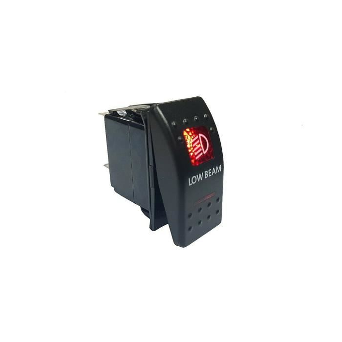 Troisième feu de freinage LED (cabuchon rouge) | 235RHM12E