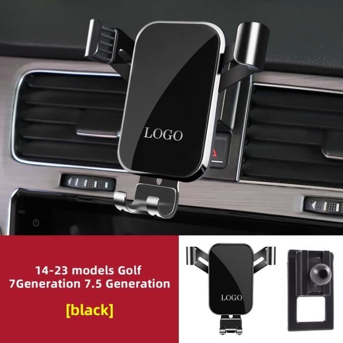 Support Téléphone Voiture Pour Volkswagen ID.7 (2023-2025) - Rotatif 360°, Fixation Par Gravité