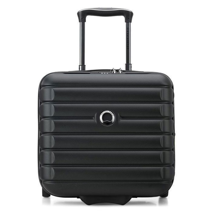 Valise DELSEY Shadow 5.0 Toupie 27" - Polycarbonate Vert, Extensible, Avec Défaut (fêlure)