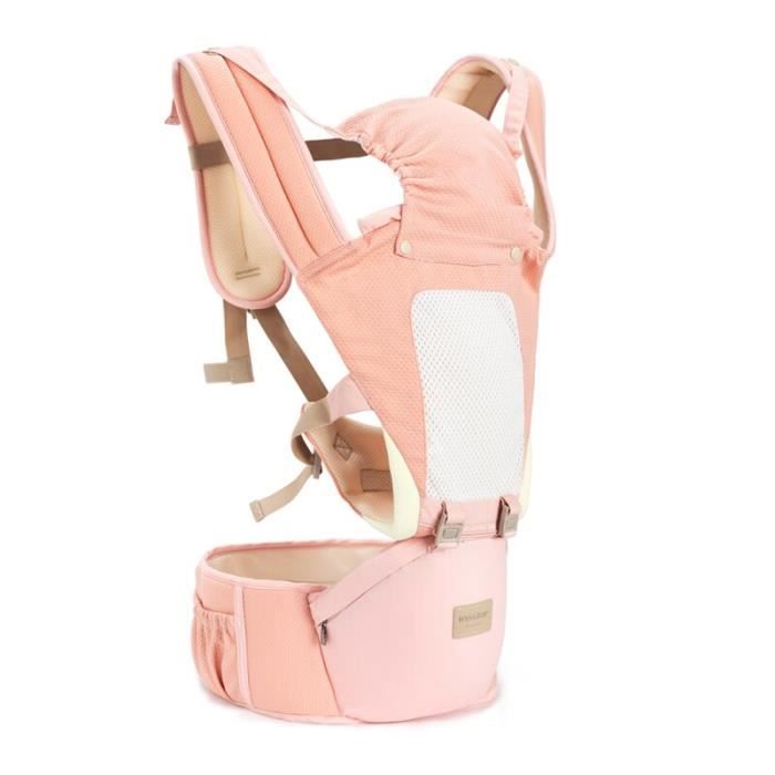 6630 Pink Aiebao Bebe Hipseat Kangourou Sac A Dos Mochila Respirant Ergonomique Porte Bebe Hip Siege Bebe Sling Wrap Sling Achat Vente Porte Bebe Prolongation Soldes Cdiscount