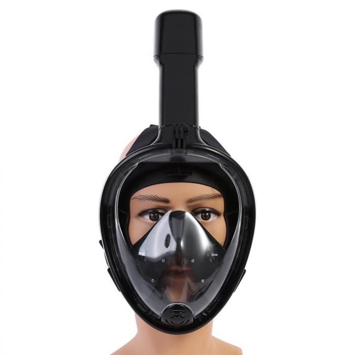 Kit Masque De Plongée Faciale GP381B Complet - Anti-Brouillard, Tuba, Snorkeling