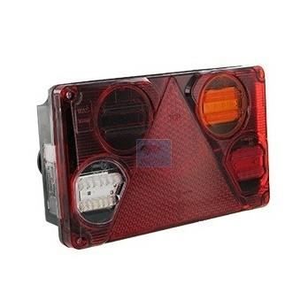 Feux Arriére Magnetique LED 12V Multifonction Câble Prise 7 Broches Remorque E4