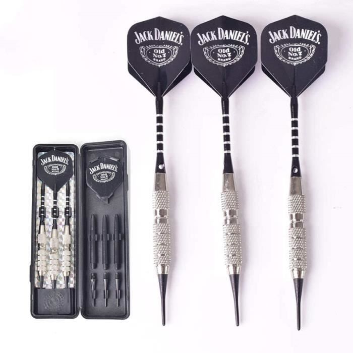 Fléchettes Souples Professionnelles - Lot De 3 Avec Boîte - Pointes Plastique Pour Cibles électroniques