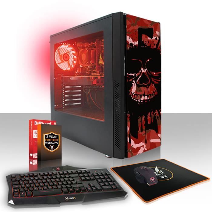 Achat Ordinateur de bureau Fierce EXILE PC Gamer de Bureau - AMD Ryzen 3 2200G 4x3.7GHz CPU, 8Go RAM, Radeon Vega 8, 1To HDD - 406259 pas cher