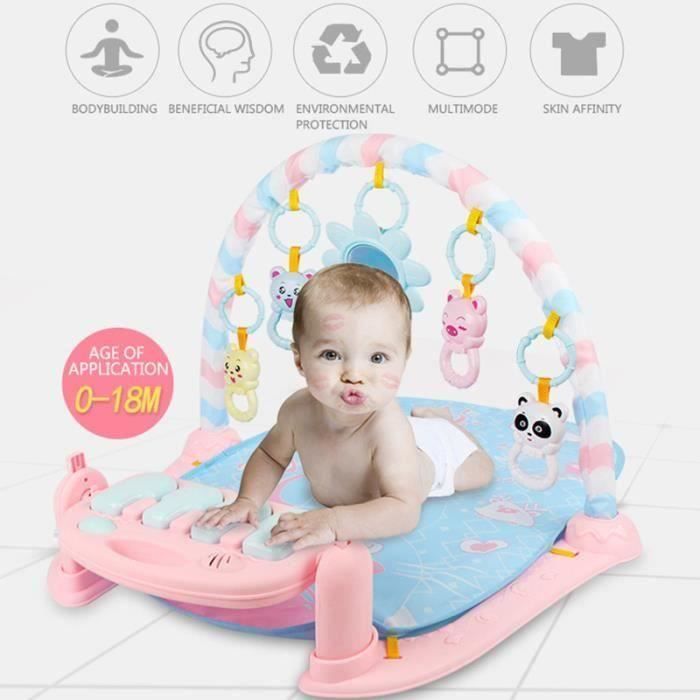 1 Pcs Piano Pied De Bebe Enfants Fitness Rack Piano Tapis Musique Avec Lumieres Early Education 0 1 Ans Bebe Pedale De Fit Ma Achat Vente Tapis De Jeu Cdiscount
