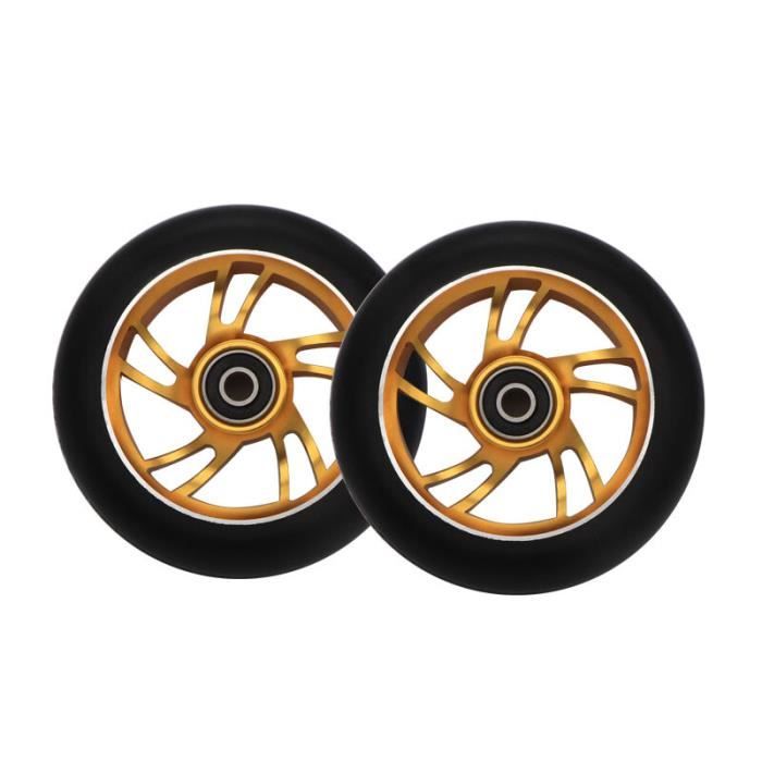 Roues de rechange pour trottinette avec roulements en