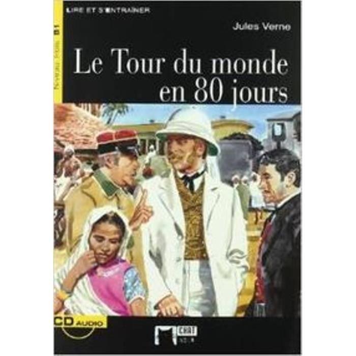Livre En Espagnol Tour Du Monde En 80 Jours Cd Chat Noir Cdiscount