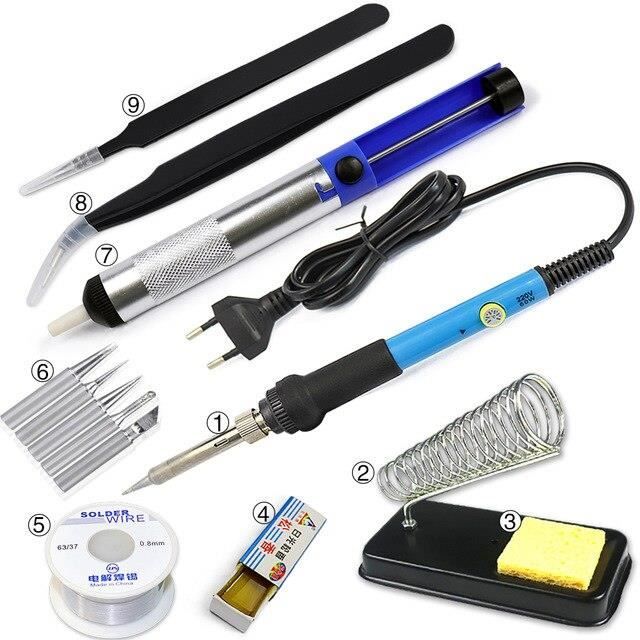 Fer à Souder Weller 60W 110V – Température Réglable, Crayon Céramique