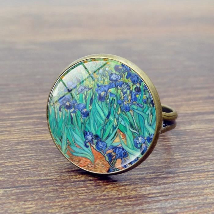Bague Tournante Tournesol - Alliage, Taille 2x2 Cm, Pour Femmes, Avec étiquettes