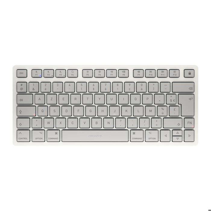 Clavier sans fil - CHERRY - KW 7100 - Ergonomique - Compact - Bluetooth pour Mac (FR)