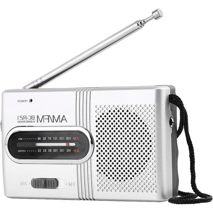 Mini Radio Portable AmFm,Radio Personnelle Avec HautParleur Intégré