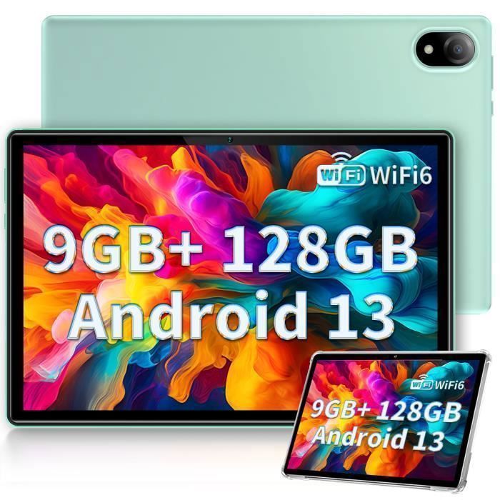 Tablette tactile 10.1 pouce DOOGEE U10 4+5 Go étendue + 128 Go Widevine L1 Batterie 5060mAh Android 13 WiFi6 – Vert