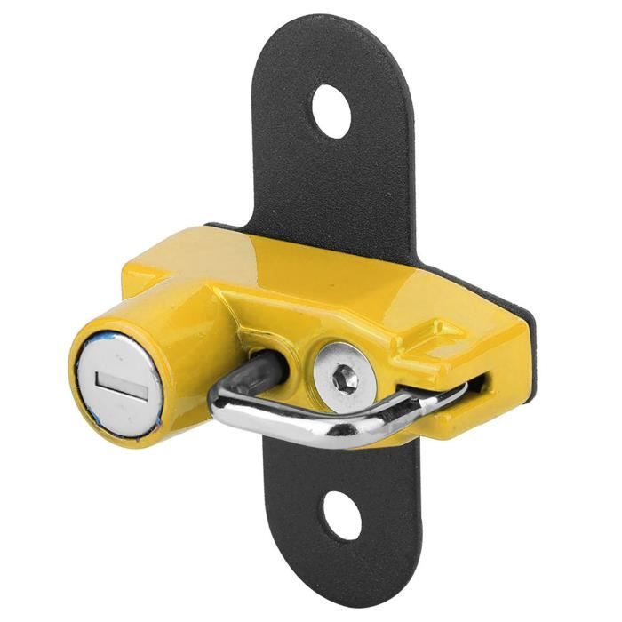 Antivol Pour Casque De Moto – Verrouillage En Alliage D’aluminium, Compact, Compatible Indian 2015-2018