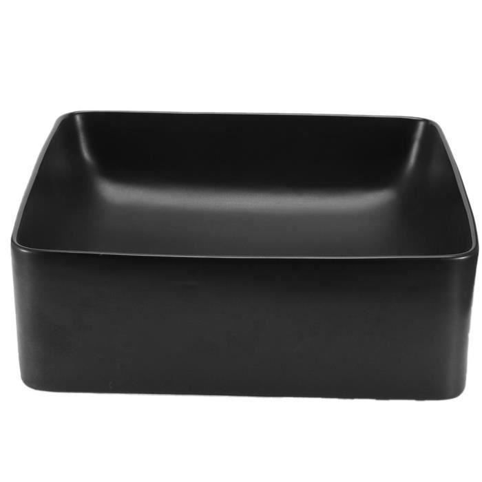 Évier De Salle De Bain Rectangulaire à Encastrer - Lavabo De Salle De