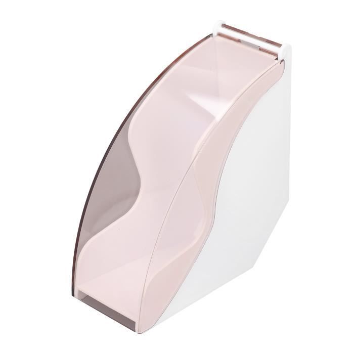 Porte-filtre à Café En Acrylique Avec Couvercle - Range Jusqu'à 100 Filtres - Pour Cônes, Fond Plat, Carrés - Déco Cuisine - 10