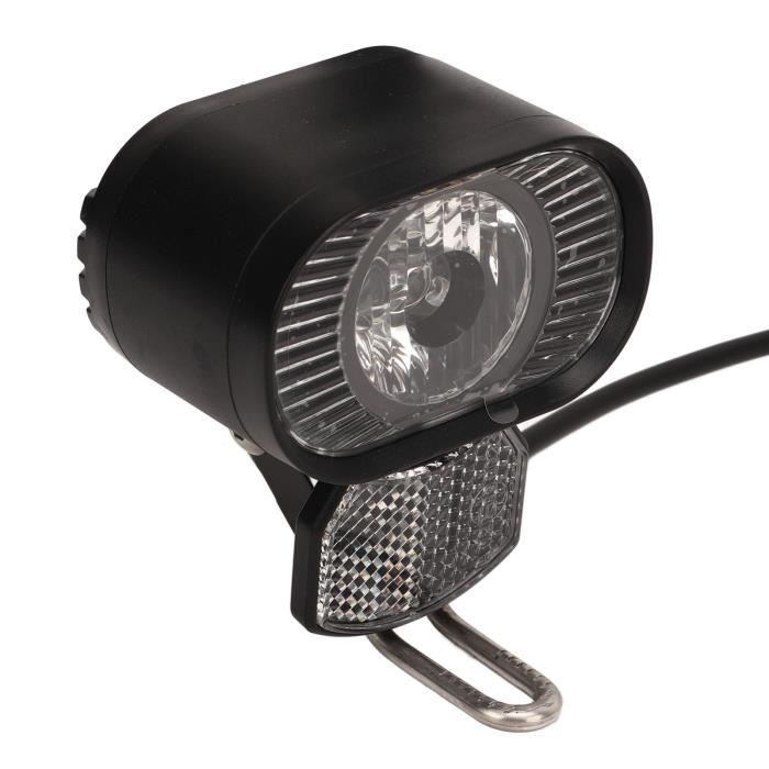 Phare Avant LED 6V Pour Vélo Électrique BAFANG | Étanche, Commande Par Écran, 1.5m Cable