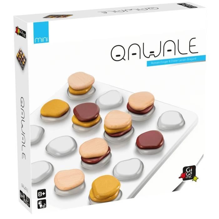 Gigamic - Jeu de société en bois - Qawale
