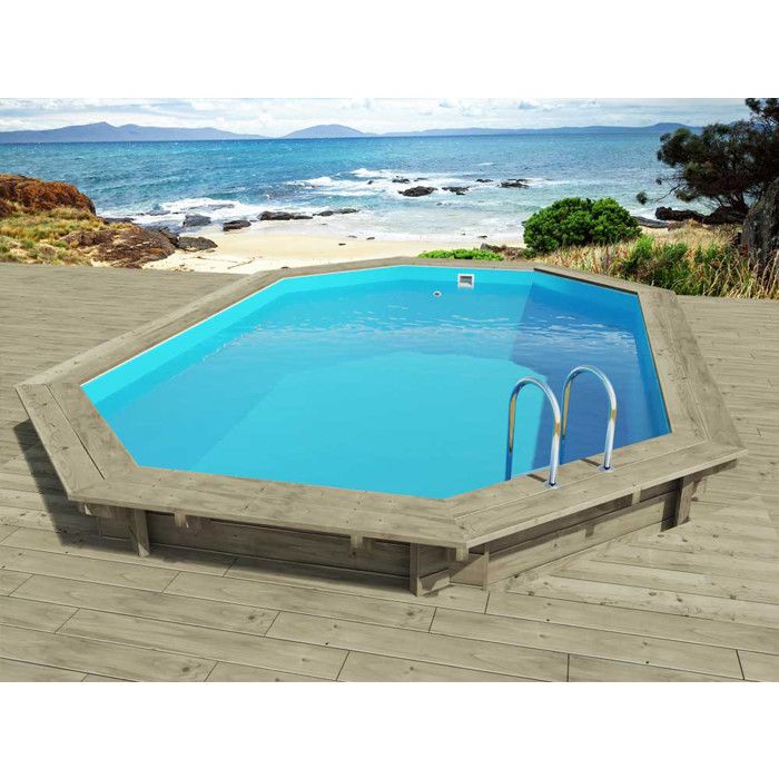 Piscine bois Florida 145 - 6.57 x 4.57 x 1.45 m