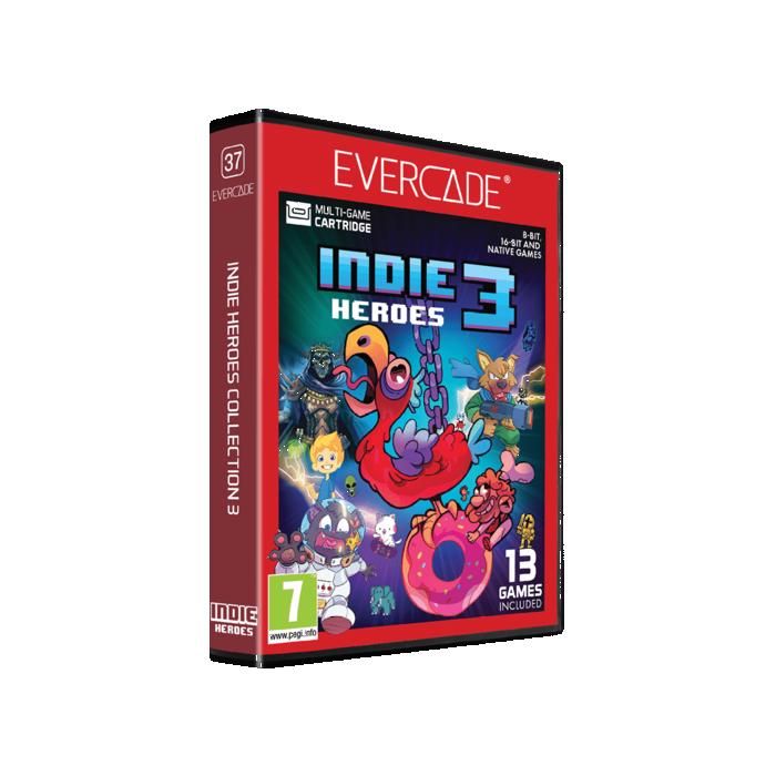Blaze Evercade - Indie Heroes Collection 3 - Cartouche n° 37