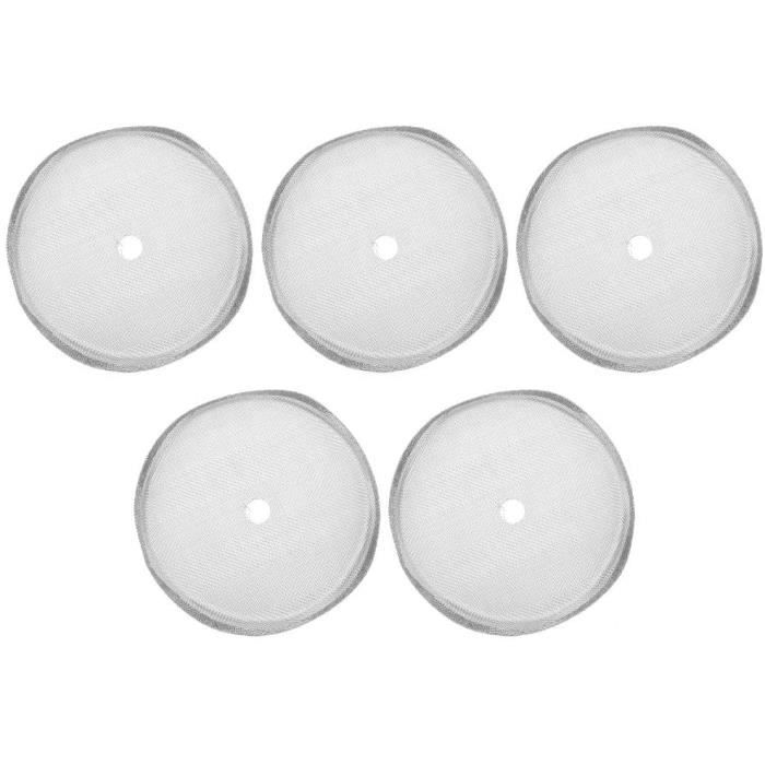 Tamis Inox 304 Bodum SourceTon Lot De 3 Filtres Rechange Presse Française 10,2 Cm – Acier Inox 304 Maille Fine Pour Cafetière 1000 Ml / 8 Tasses