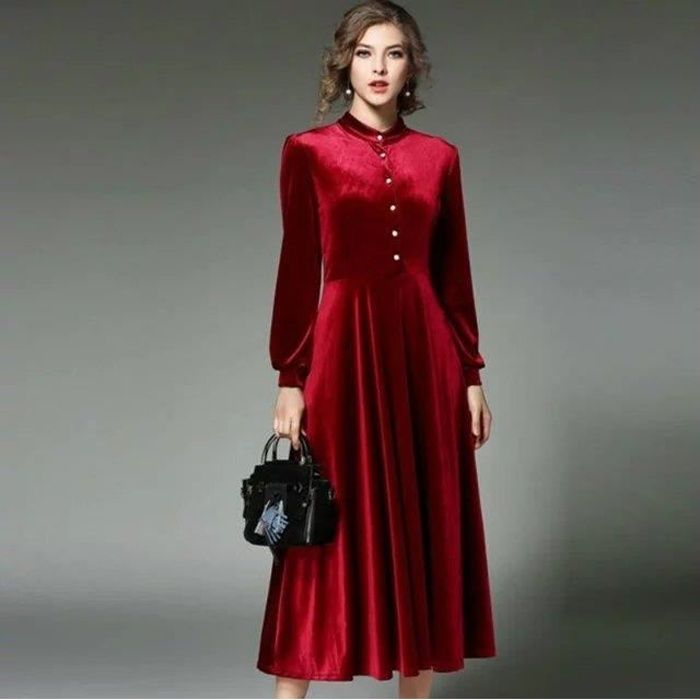 robe classique longue