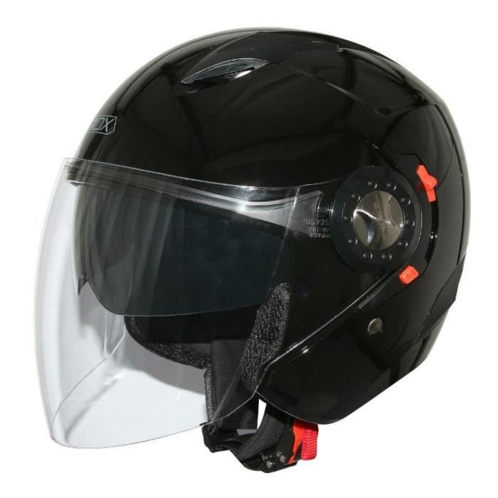 Homologué ECE 22.06 Casque Jet - Blanc XXXL (64-65cm) - Cgm Dna