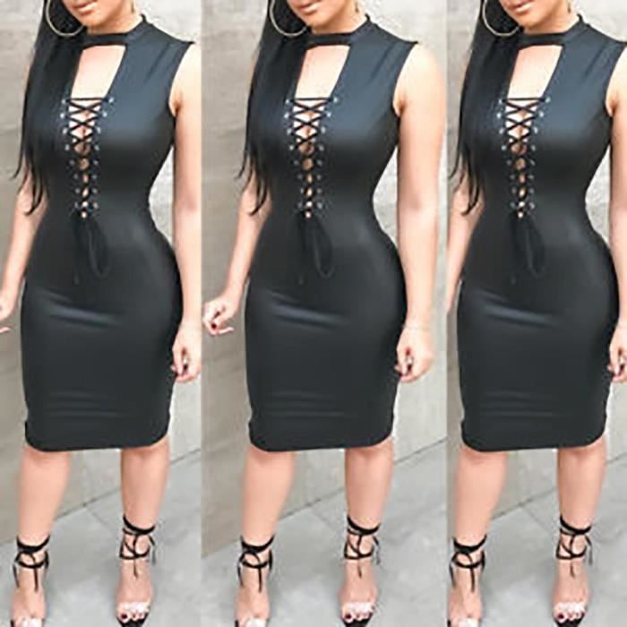 bandage bodycon sleeveless