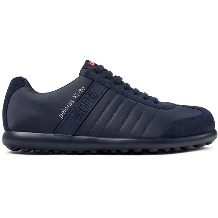 Camper Baskets Oxford Homme Camper Pelotas XLite - Bleu - Lacets - Plat