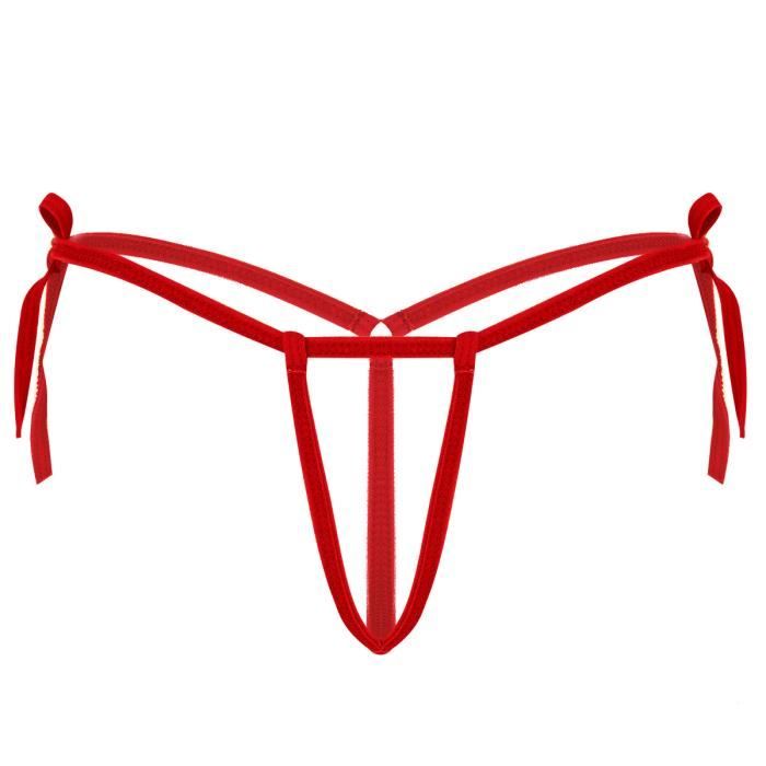 string rouge ficelle