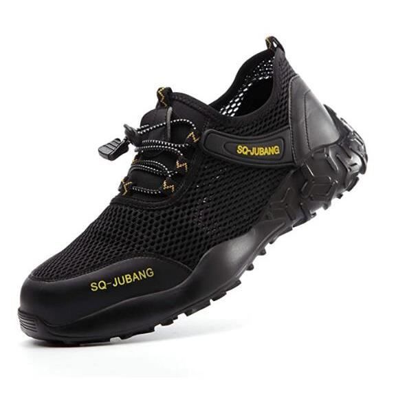 Chaussures De Sécurité SUADEEX Avec Coque Acier – Baskets De Travail Respirantes Pour Hommes