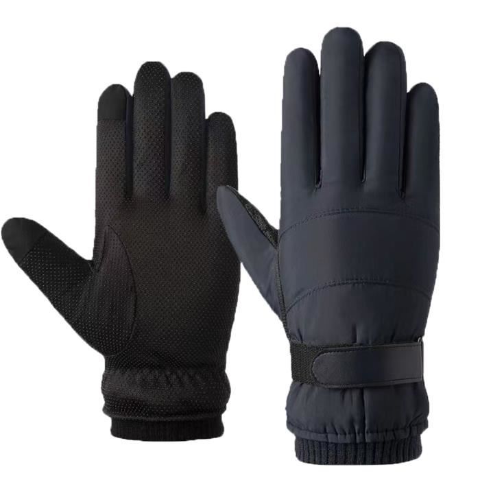 Gants De Ski/snowboard Tactiles Coupe-vent Imperméables - Noir, Neufs Avec étiquettes