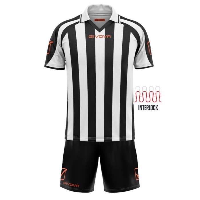 Ensemble Football Givova ( Short + Maillot ) Taille XS Neuf et Authentique