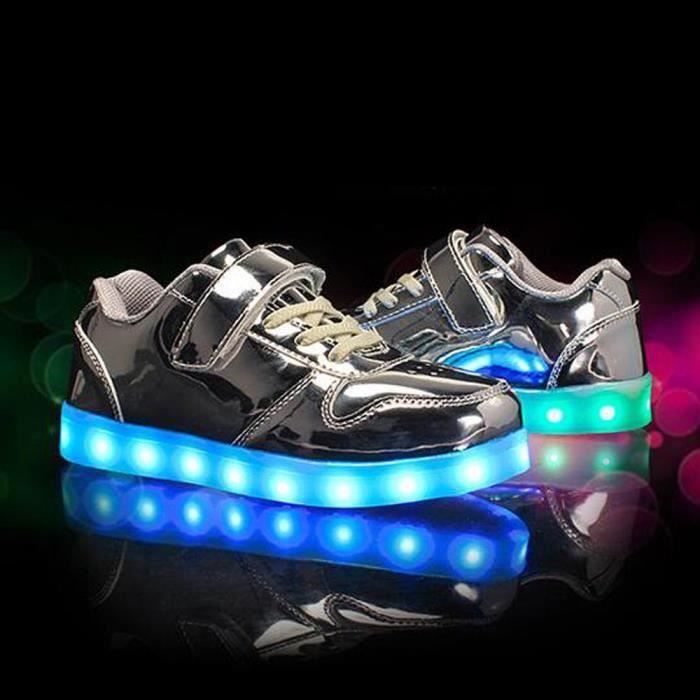 Baskets à LED Lumineuses Pour Garçons Et Filles - Chaussures Fun Et Confortables Pour Enfants