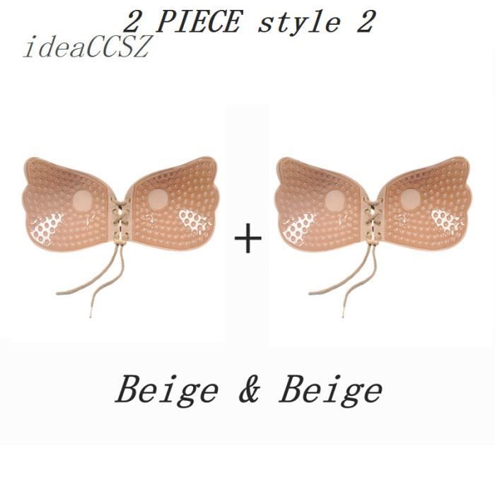 Soutien-gorge,Soutien-gorge Push Up Sans Bretelles Pour Femmes,sous-vêtements Invisibles à Col