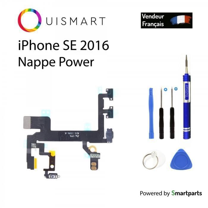 NAPPE FLEX DU BOUTON POWER ON/OFF + VOLUME + VIBREUR pour IPHONE 5