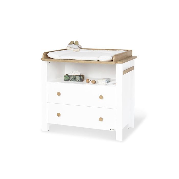 Large commode à langer Lova - PINOLINO - Marron - Bois Large commode à langer Lova - PINOLINO - Marron - Bois