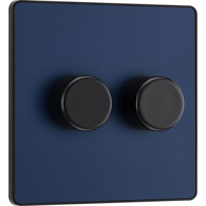 Lampe batterie LED Dord, variateur tactile, noire