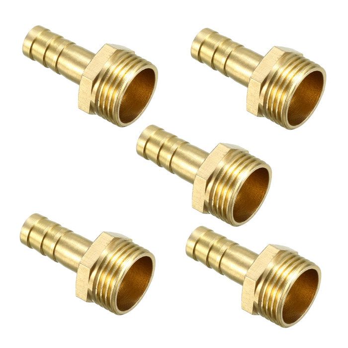 2 Raccords Banjo Moto & Voiture - 12mm Intérieur, 14mm Banjo - Pour Freinage & Carburant