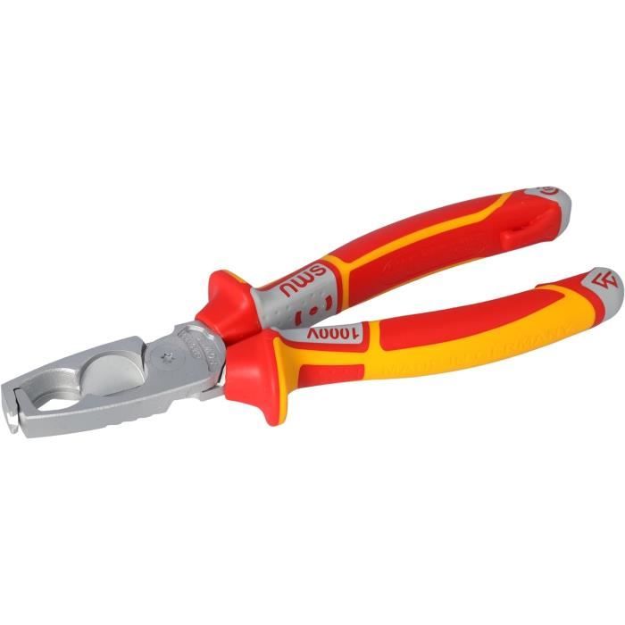 Pince Combiné NWS CombiMax VDE 180mm - 1093-49-VDE-180 - Outil Allemand Certifié GS