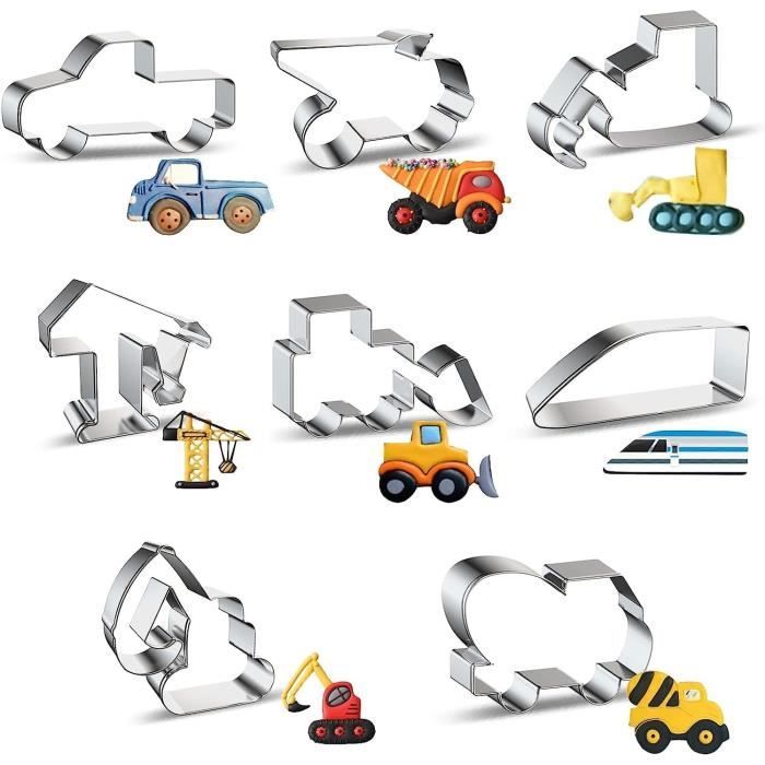 Lot De 8 Emporte-pièces Créatures De L'océan – Requin, Pieuvre