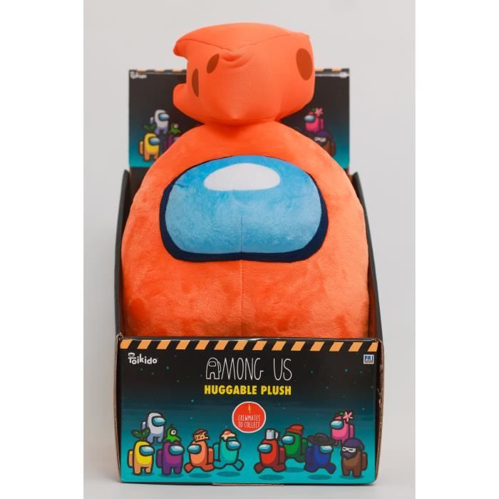 Peluche Among Us - TOMY - Co-équipier x1 - 25 cm - Noir - Intérieur -  Cdiscount Jeux - Jouets