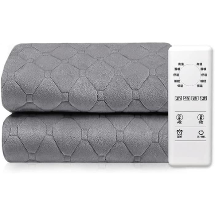 Couverture chauffante électrique - CIKONIELF - Double - Contrôleur LED