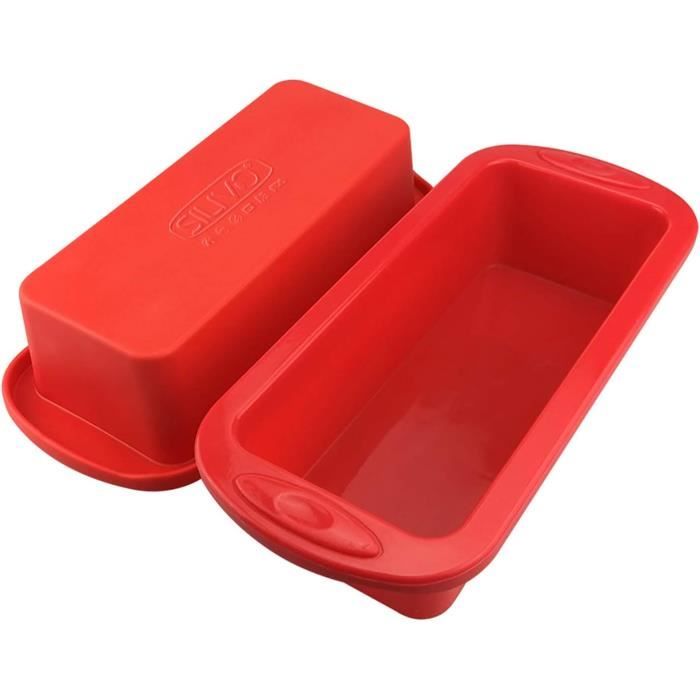 Moule à Mini Cakes Silicone 9 Trous | 2 Moules Antiadhésifs Vert Et Beige | Avec Poignées Métal | Pour Brownies, Petits Pains, Gâteaux | Résiste -40°C à 230°C - 7