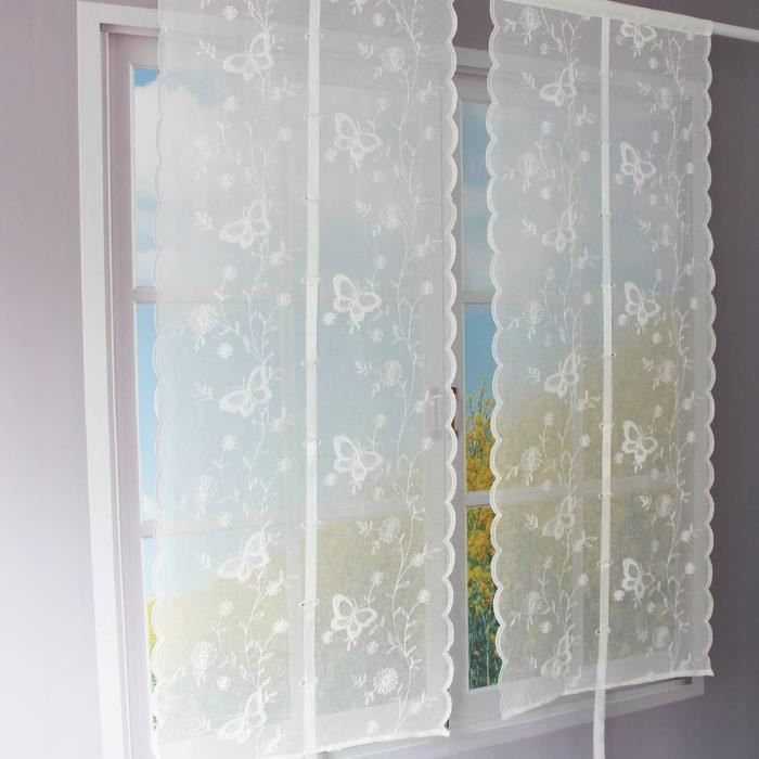 Les Rideaux De Cuisine Anti-poussière Avec Rails Autocollants